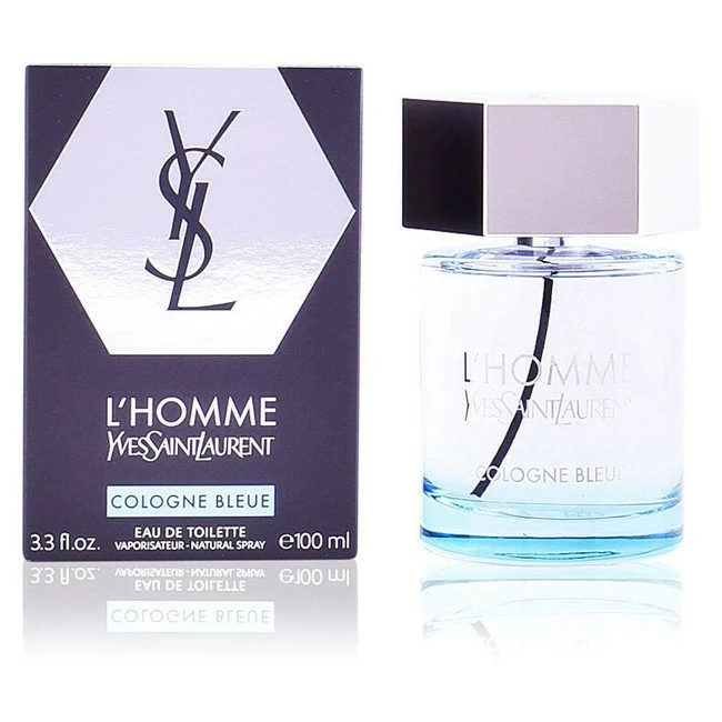New π Yves Saint Laurent L'homme Cologne Bleue For Men Eau De Toilette Spray, Multicolor, Aromatic Aquatic, 3.3 Fl Oz β¨ 2 New π Yves Saint Laurent L'homme Cologne Bleue For Men Eau De Toilette Spray, Multicolor, Aromatic Aquatic, 3.3 Fl Oz β¨ - Image 2