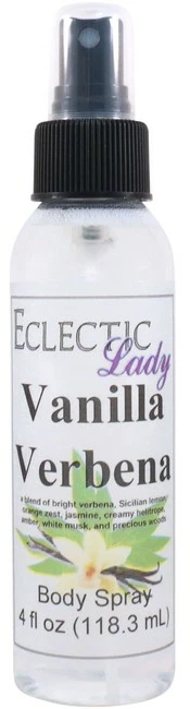 Best deal π Vanilla Verbena Body Spray By Eclectic Lady, 4 Ounces π 1 Best deal π Vanilla Verbena Body Spray By Eclectic Lady, 4 Ounces π