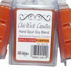 Best deal ⭐ ChicWick Candles 3Pack Apple Cider Pumpkin Soy Blend Wax Melts 9oz 18 Wax Cubes Wax Chunks, 100 Plus Of Quality Fragrance. 🤩