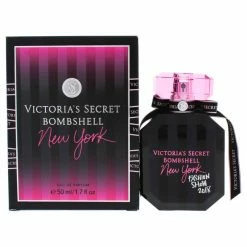 Best Pirce ✨ Victoria's Secret Bombshell New York By Victorias Secret For 👩 Women - 1.7 Oz Edp Spray, 1.7 Oz 😍