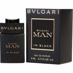 Cheapest ⌛ Bvlgàri Bvlgari Man In Black Eau De Parfum Mini Splash .17 Fl Oz 😍