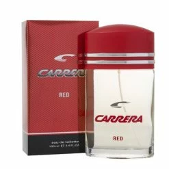 Best Sale 😀 Carrera Red By VAPRO INTERNATIONAL FOR MEN 3.4 Oz Eau De Toilette Spray 🥰