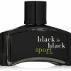 Cheap 👍 Nu Parfums Black Is Black Sport Eau De Toilette Spray For Men, 3.4 Ounce ⌛