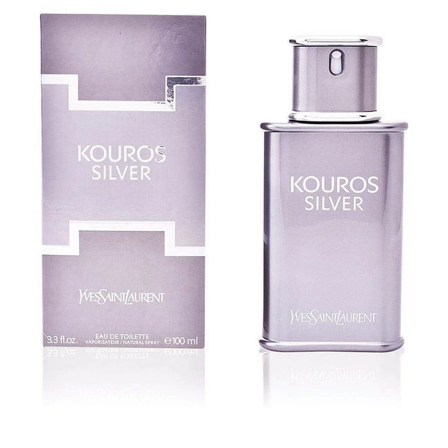 New π Kouros Silver By Yves Saint Laurent 3.3 Oz Eau De Toilette Spray For Men β 4 New π Kouros Silver By Yves Saint Laurent 3.3 Oz Eau De Toilette Spray For Men β - Image 4