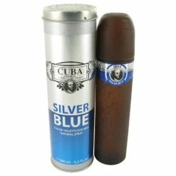 Cheapest ❤️ Cuba Silver Blue By Fragluxe Eau De Toilette Spray 3.3 Oz For Men ✔️