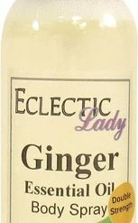 Flash Sale 😍 Eclectic Lady Ginger Essential Oil Body Spray (Double Strength), 4 Ounces ❤️