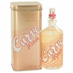 Deals 🔔 Líž Çlâíbórñé Curve Wave By Líž Çlâíbórñé For 👩 Women Eau De Toilette Spray 3.4 Oz 👏