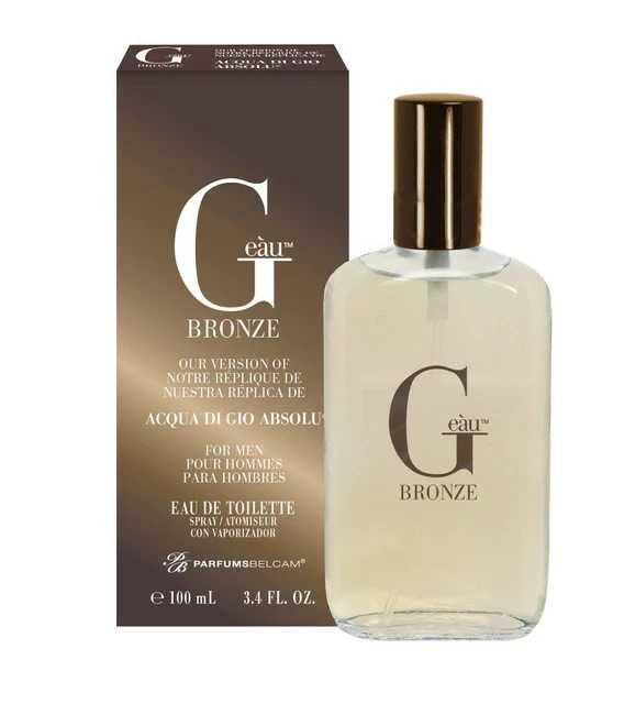 Outlet π PB ParfumsBelcam G Eau Bronze, Our Version Of Acqua Di Gio Absolu, Eau De Toilette Spray, 3.4 Fl Oz π 1 Outlet π PB ParfumsBelcam G Eau Bronze, Our Version Of Acqua Di Gio Absolu, Eau De Toilette Spray, 3.4 Fl Oz π