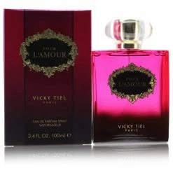 Cheap 👏 Vicky Tiel Pour L'Amour For 👩 Women Eau De Parfum Spray, 3.4 Ounce 😀