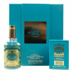 Buy 😍 4711 By Muelhens Eau De Cologne Spray, 3 Ounce And 4711 Cream Soap, 3.5 Ounce 2-Piece Set For Men 🧨