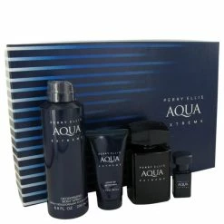 Best reviews of 🤩 Perry Ellis Fragrances Perry Ellis Aqua Extreme 4-piece Gift Set, 3.4 Fl Ounce 😍