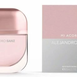 Best deal 🥰 Alejandro Sanz, Mi Acorde, Ella, Fragrance, For Her, Eau De Toilette, EDT, 2.7oz, 80ml, Perfume Spray, Pink, Silver, Bottle, Made In Spain, By Tailored Perfumes (SANZ00) ✔️