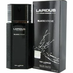 Buy ⭐ Ted Lapidus Lapidus Pour Homme Black Extreme Eau De Toilette Spray For Men, 3.4 Ounce 🎉
