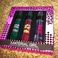 Best Sale 🎉 Material Girl Under The Mist-letoe Body Mist Trio 😍