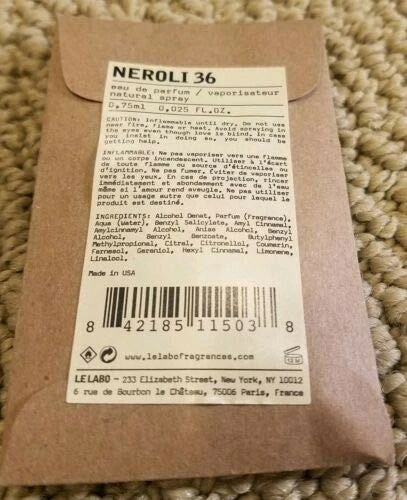 Deals π Le Labo Neroli 36 Eau De Parfum .025 Oz (1 Bottle) β€οΈ 1 Deals π Le Labo Neroli 36 Eau De Parfum .025 Oz (1 Bottle) β€οΈ