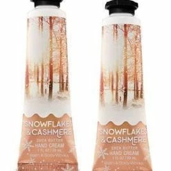 Buy 😉 Bath And Body Works 2 Pack Snowflakes & Cashmere Hand Cream 1 Oz. 🌟