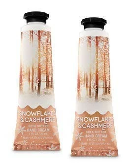 Buy π Bath And Body Works 2 Pack Snowflakes & Cashmere Hand Cream 1 Oz. π 1 Buy π Bath And Body Works 2 Pack Snowflakes & Cashmere Hand Cream 1 Oz. π