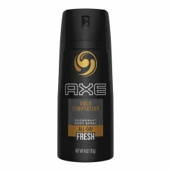 Discount 🥰 AXE Body Spray For Men, Gold Temptation 4 Oz 😀