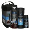 Budget 💯 AXE Phoenix Holiday Gift Set Shower Bag With Body Spray, Antiperspirant & Deodorant Stick And Body Wash For Grooming 3 Count 🧨